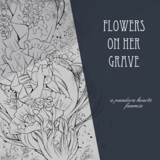 flowers on her grave
