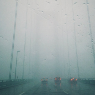 rainy commute