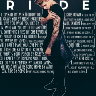 ride ➵  the playlist
