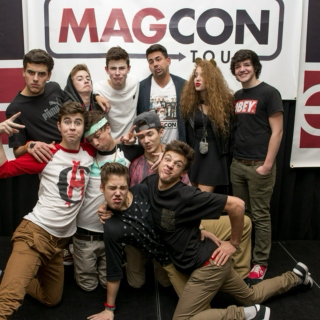 going on tour with Magcon 