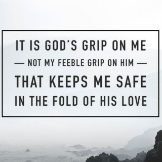 jesus holds me
