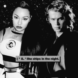 like ships in the night.