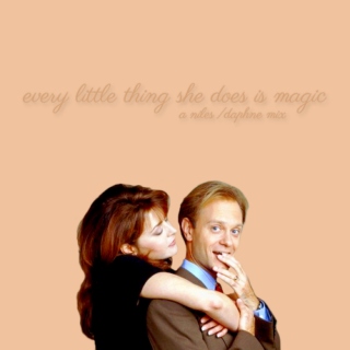 every little thing she does is magic | a niles/daphne mix