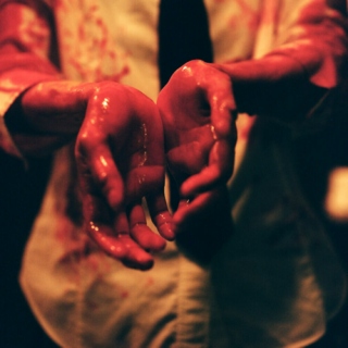 blood on my hands