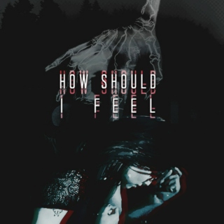 how should i feel ;;