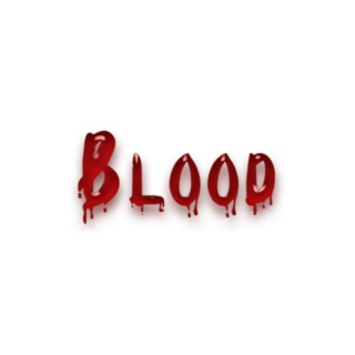 "Blood" in the song title