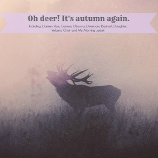 Oh deer! It's autumn again.