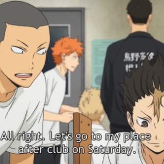 Tanaka and Noya are best bros