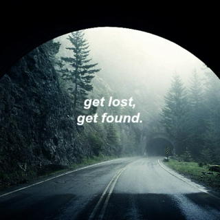 get lost, get found.