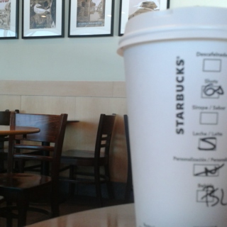 Starbucks Study Morning