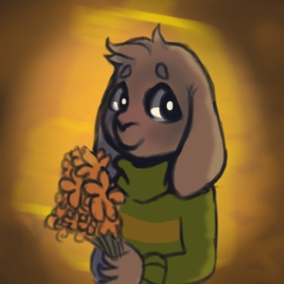 asriel playlist // daisies and forget me nots