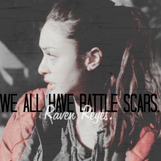 we all have battle scars.