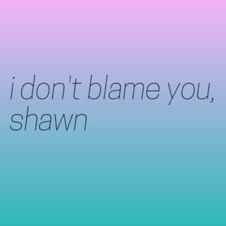 i don't blame you