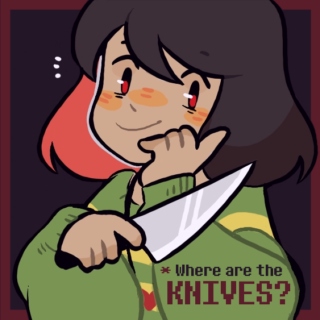 * ᴡʜᴇʀᴇ ᴀʀᴇ ᴛʜᴇ ✦ KNIVES?
