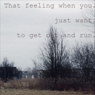 That feeling when you just want to get out and run
