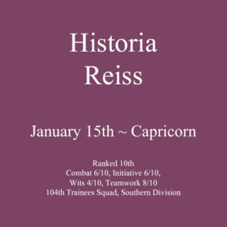 Historia Reiss ~ Modern