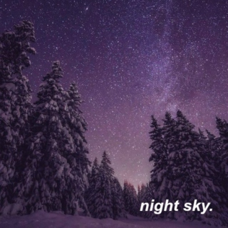 night sky.