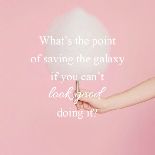 What's the point of saving the galaxy if you can't look good doing it?