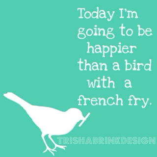 A Bird With A French Frie
