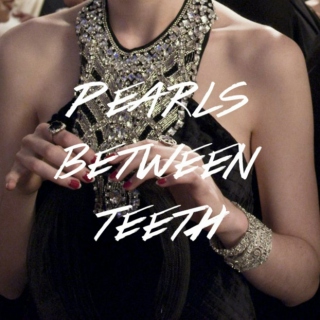 pearls between teeth