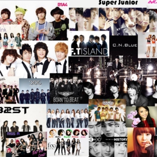 Variety Of Kpop Music