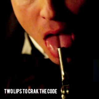 two lips to crack the code.