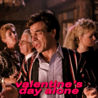 valentine's day alone