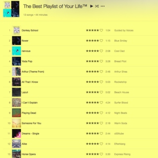 the Best Playlist of Your Life™