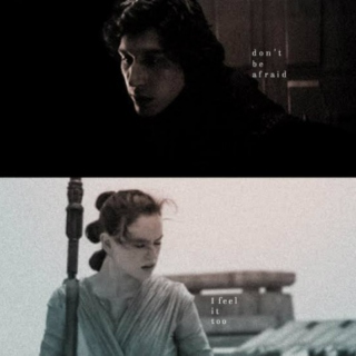 Here in the dark I can see who you are. (REYLO)