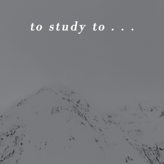 to study to