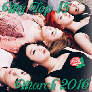 My Top 15 Kpop Songs: March 2016