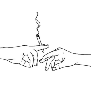 we burned faster than the cigarette in your hand