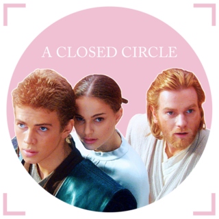 a closed circle.