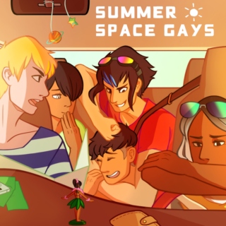 ☀ summer space gays