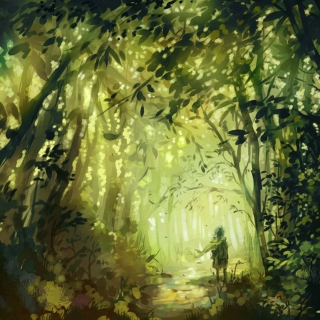 .Forest wanderer. 