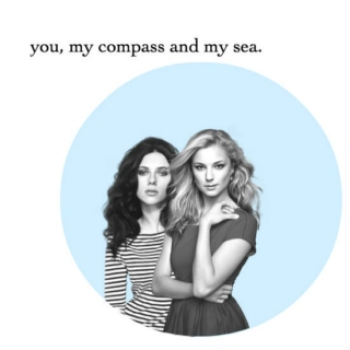 you, my compass and my sea.