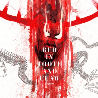 red in tooth and claw.