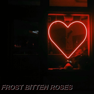 frost bitten roses