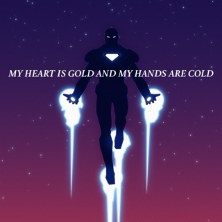 my heart is gold and my hands are cold