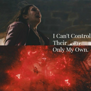 Wanda Maximoff || I Can't Control Their Fear. Only My Own.