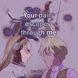 Your pain escapes through me - a Quatre/Dorothy mix