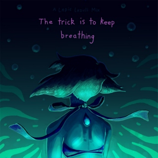 The trick is to keep breathing - a lapis lazuli recovery mix