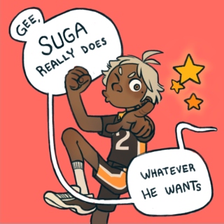 Gee, Suga really does whatever he wants