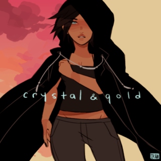 crystal & gold