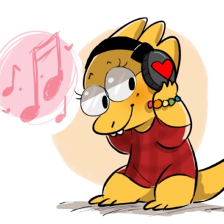 An Otaku Lizard's Music on Shuffle