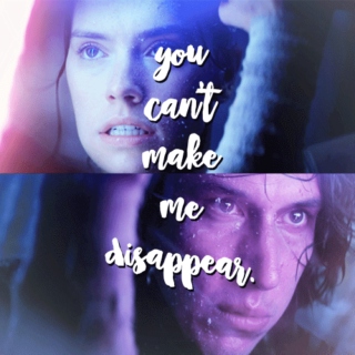 you can't make me disappear.