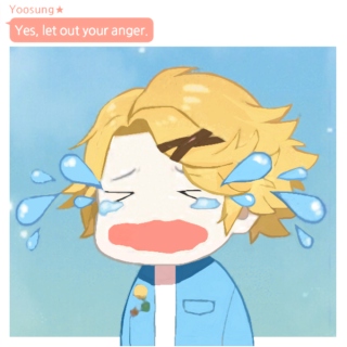 let out your anger