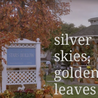 silver skies, golden leaves