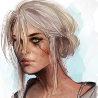 now she sleeps with one eye open; that's the price she paid [the witcher; ciri of cintra; cirilla of cintra; badass ladies; female vocalists; reading; writing]