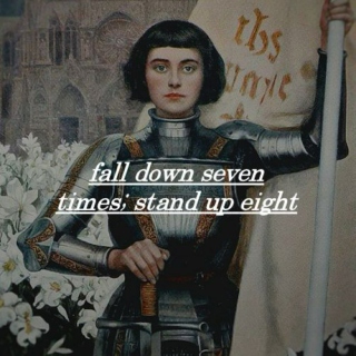 fall down seven times; stand up eight.
